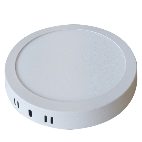 Panel LED Redondo Sobrepuesto  12W