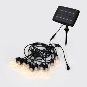 GUIRNALDA LED SOLAR 7 METROS 10 AMPOLLETAS