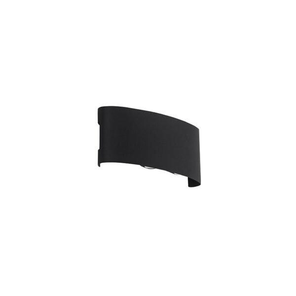 APLIQUE LED 008 6*1W NEGRO IP54 3000K
