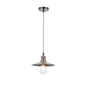 LAMPARA COLGANTE PORTA E27*1 BRONCE