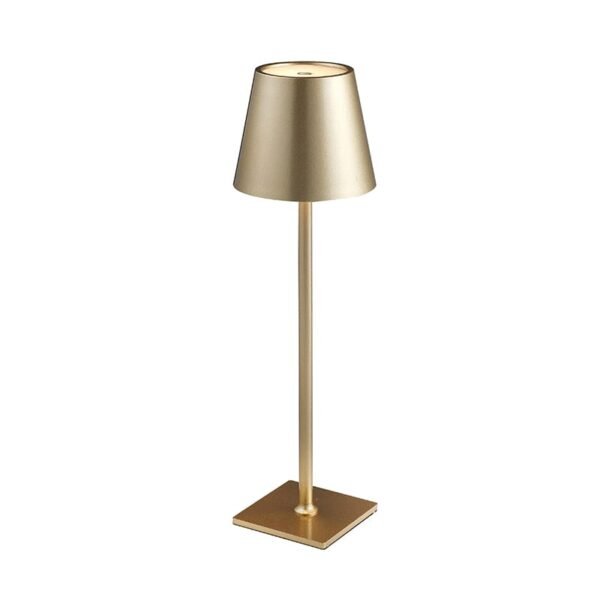 LAMPARA CARGABLE ORO 80LM 3000K/4000K/6500K
