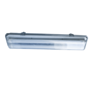 Hermético Estanco LED 2x9W, 60cms, 6000K incluye tubos