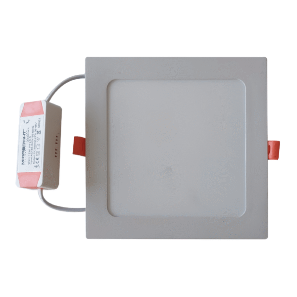 Panel LED Cuadrado Embutido 12W