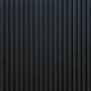 RANURADO PVC NEGRO