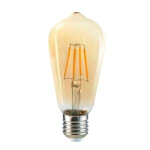 Ampolleta LED  ST58 Yellow Glass E27 6W VINTAGE